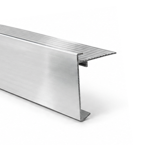 Aluminium Daktrim Brute 45 x 45 x 2500mm