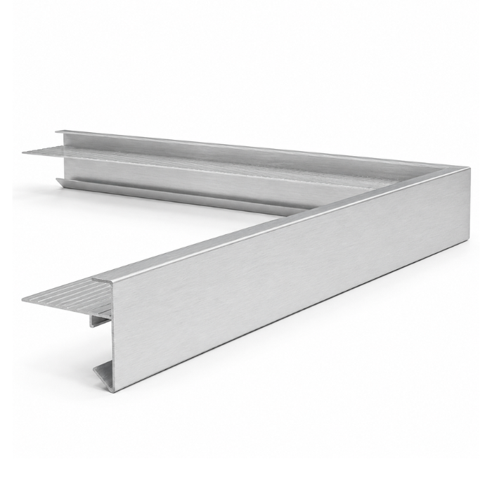 Aluminium Buitenhoek Brute 60 x 64 x 500 mm