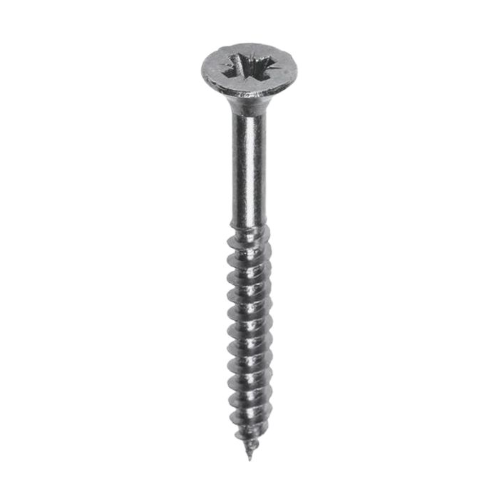 Woodies® Ultimate schroef 4,5x 40/24 platverzonken kop T-25 verzinkt, deeldraad