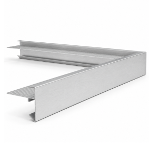 Aluminium Buitenhoek Brute 60 x 64 x 500 mm