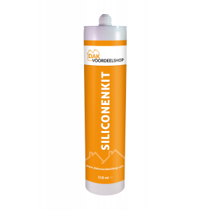 CoverMaster Siliconen kit transparant 310 ml - voorkant