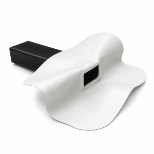 EPDM stadsuitloop 90˚ 60 x 80 x 300 mm, incl. EPDM flap