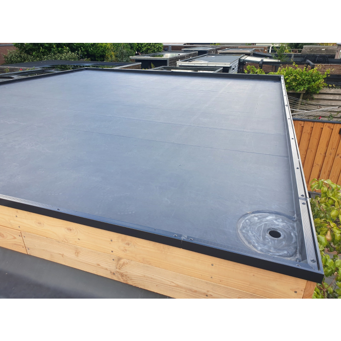 EPDM per M² - FR dakfolie - dikte 1,52 mm - breedte 7,62 meter