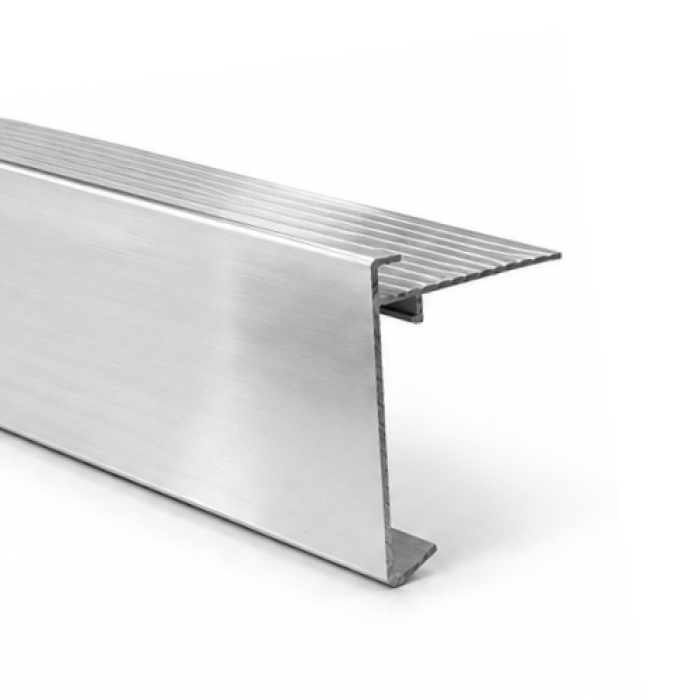 Aluminium Daktrim Brute 45 x 45 x 2500mm