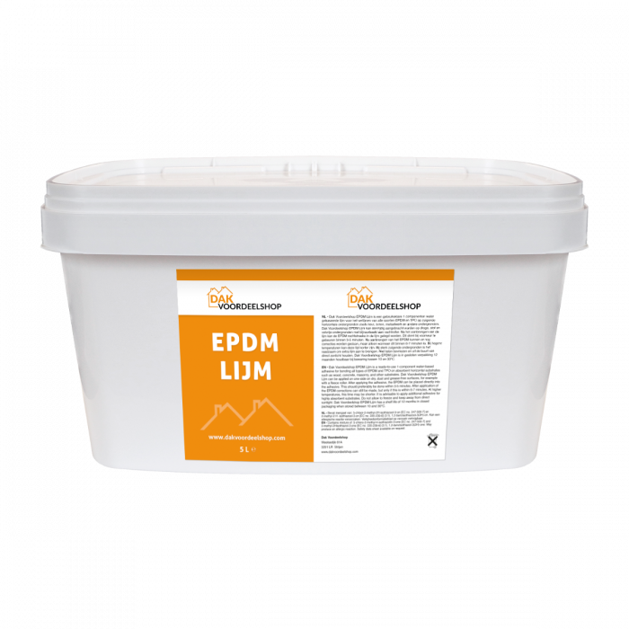 Dakvoordeelshop EPDM hechtlijm op waterbasis 5 liter
