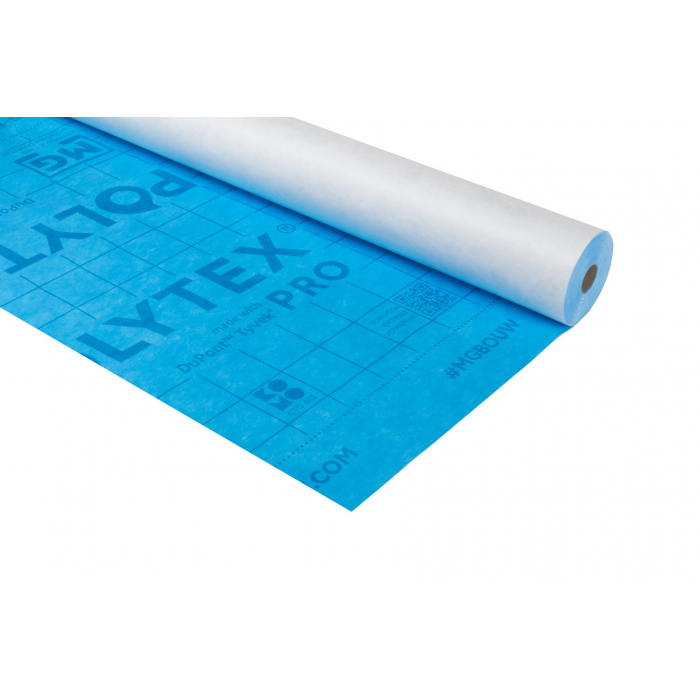 Polytex Pro 1.50 X 50 m (Spinvlies folie voor hellende daken)