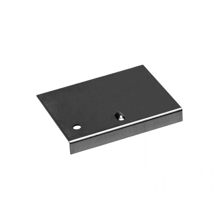 Daktrim verbindingsplaat RAL7021 zwartgrijs