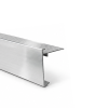 Aluminium Daktrim Brute 35 x 28 x 2500mm