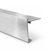 Aluminium Daktrim Brute 45 x 45 x 2500mm