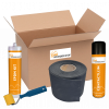 EPDM dakgootpakket compleet - 25 cm. breed