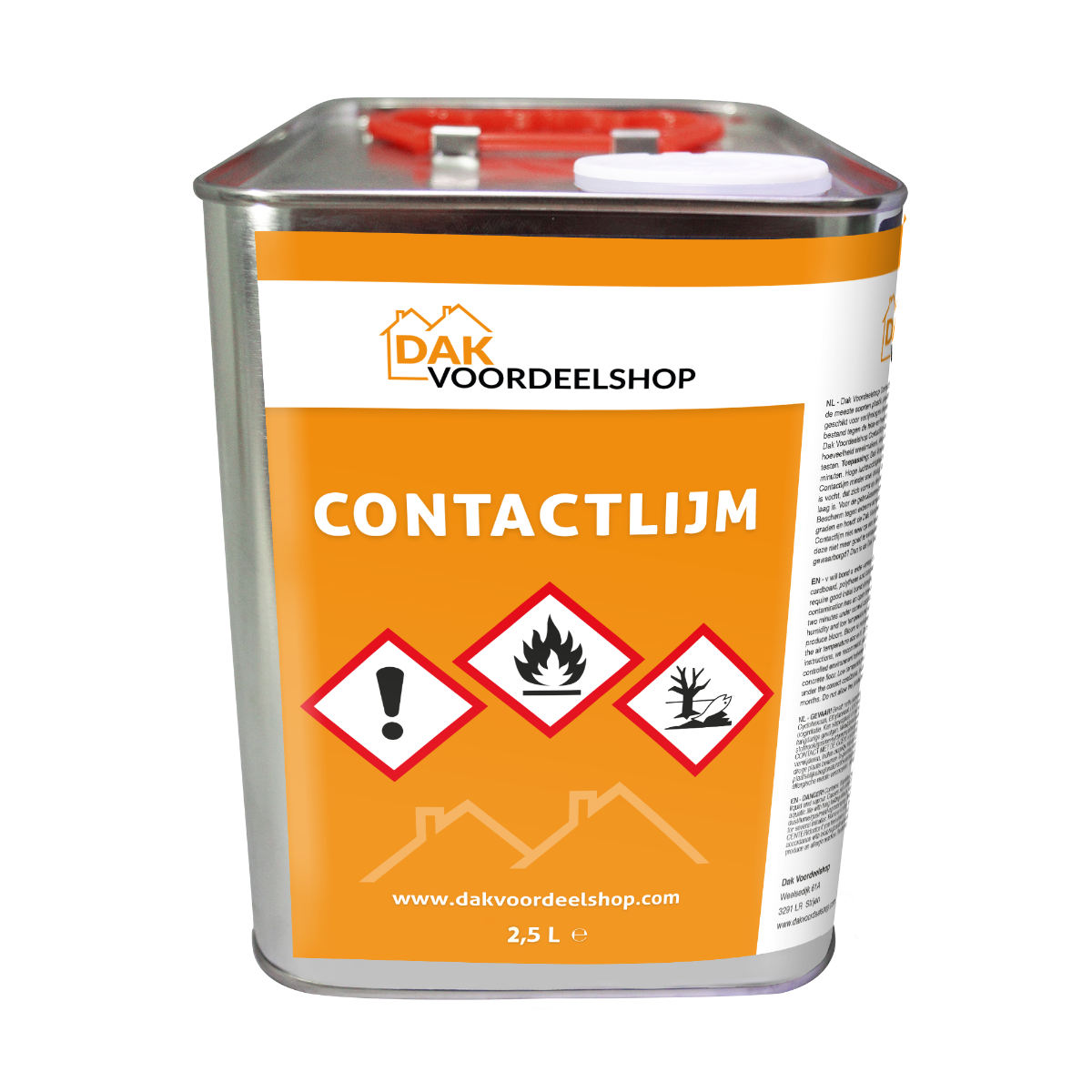 Contactlijm Blik 2,5 liter