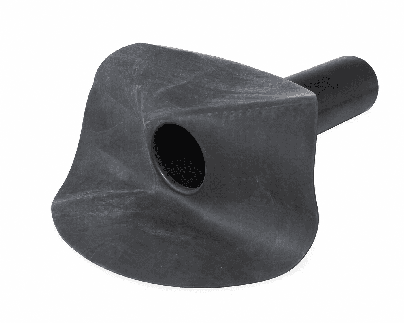 Dakdoorvoer rond HWA PE Ø 75 mm met EPDM slabbe 30cm compleet
