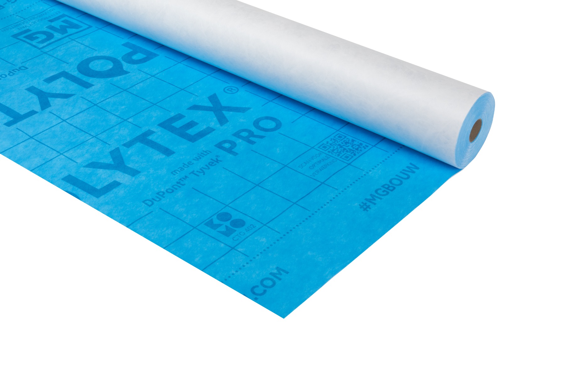 Polytex Pro 1.50 X 50 m (Spinvlies folie voor hellende daken)