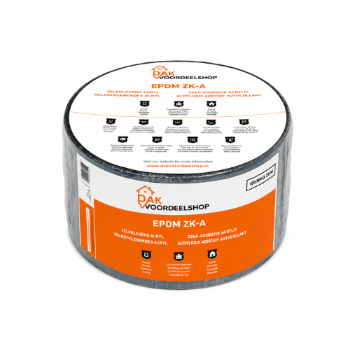 Zelfklevend EPDM ZK-Acryl 100 mm x 20 M