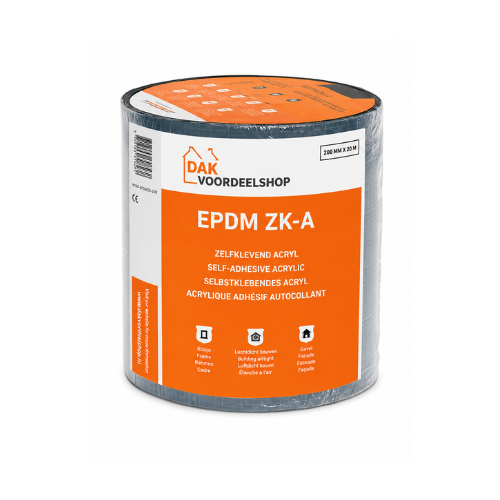 Zelfklevend EPDM ZK-Acryl 200 mm x 20 M