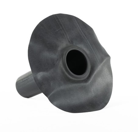 Dakdoorvoer rond HWA PE Ø 90 mm met EPDM slabbe 30cm compleet
