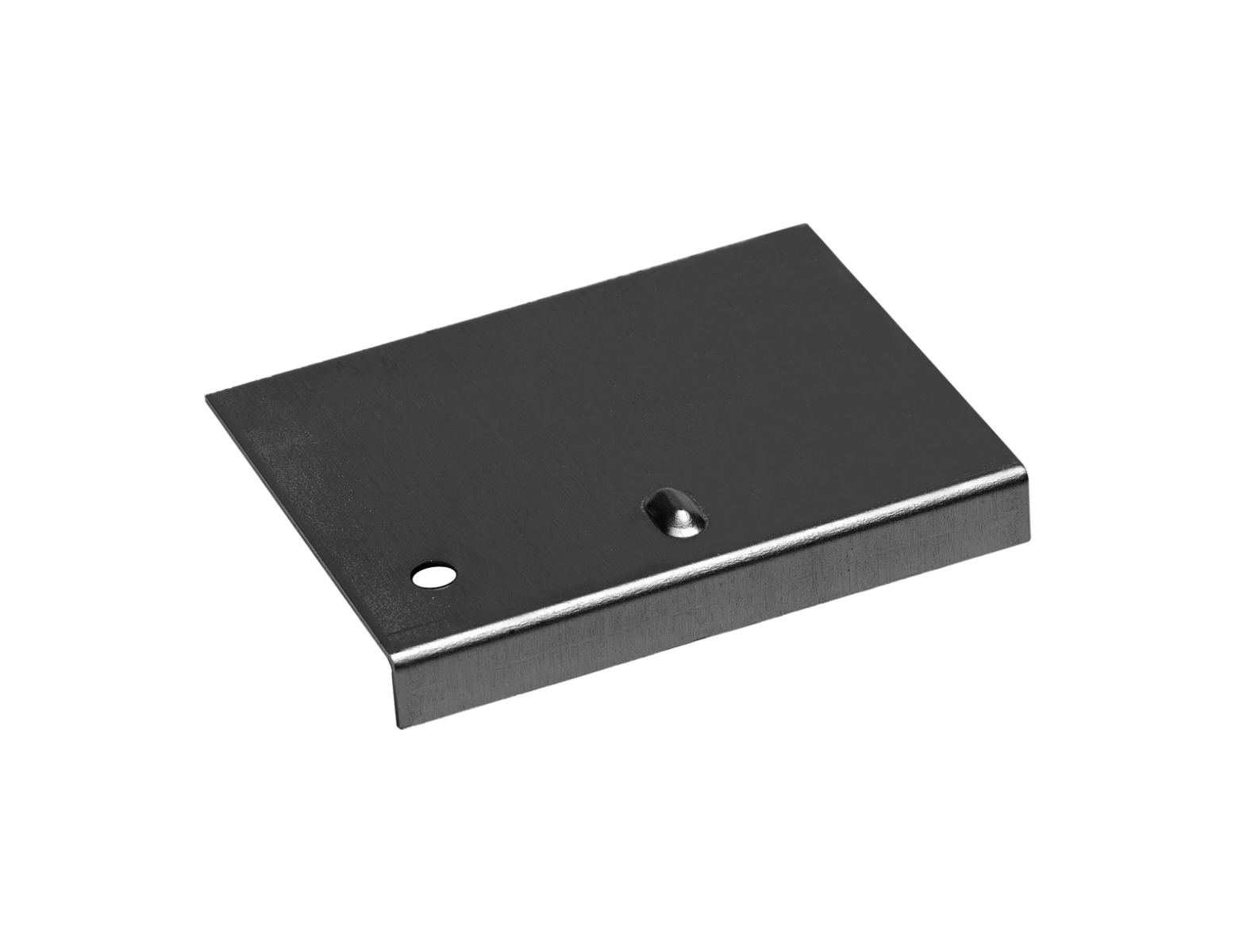 Verbindingsplaatje t.b.v. daktrim Antraciet RAL7016 60/64 mm